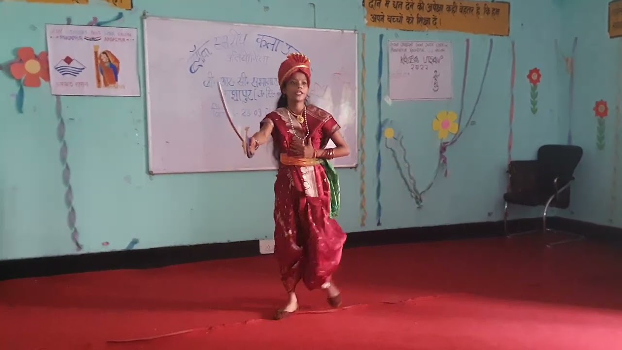 नाटक एकल अभिनय ll झांसी की रानी ll presented by Priyanka