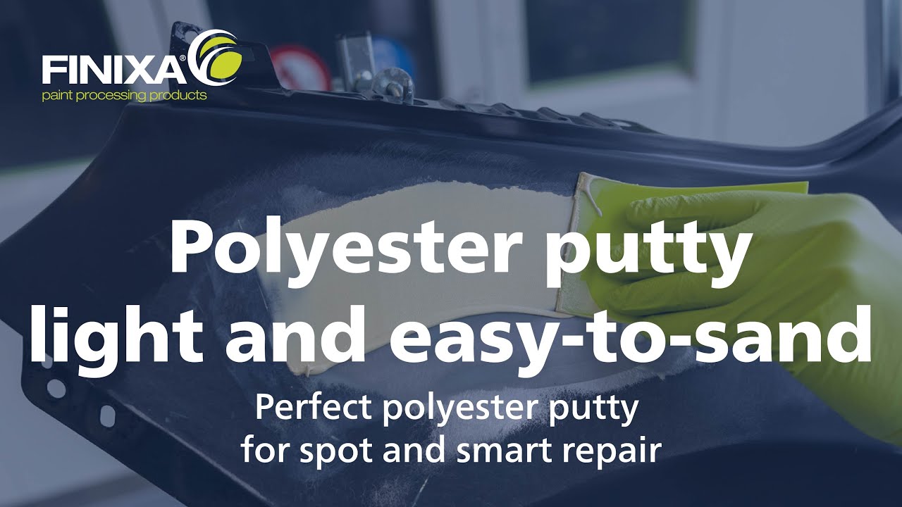 Perfect polyester putty for spot and smart repair