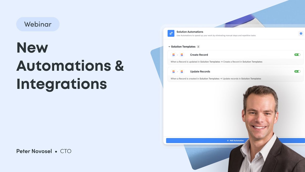 New Automations & Integrations Webinar