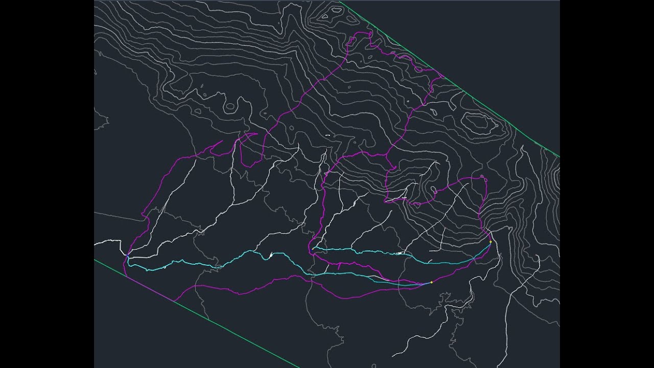 AutoCAD Civil 3D| Creating Catchment areas using catchment Groups