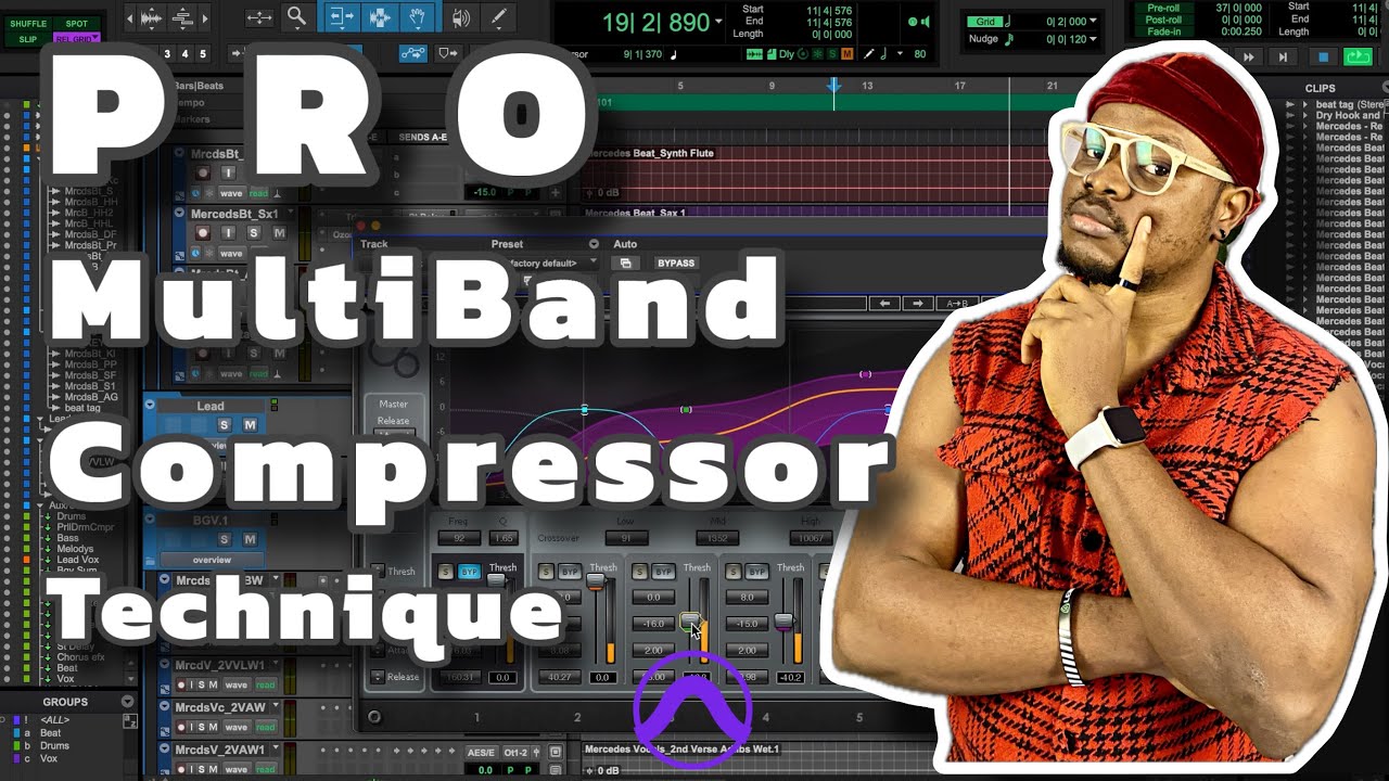 MultiBand Compressor Technique For Vocals 🎚️ | Pro Tools