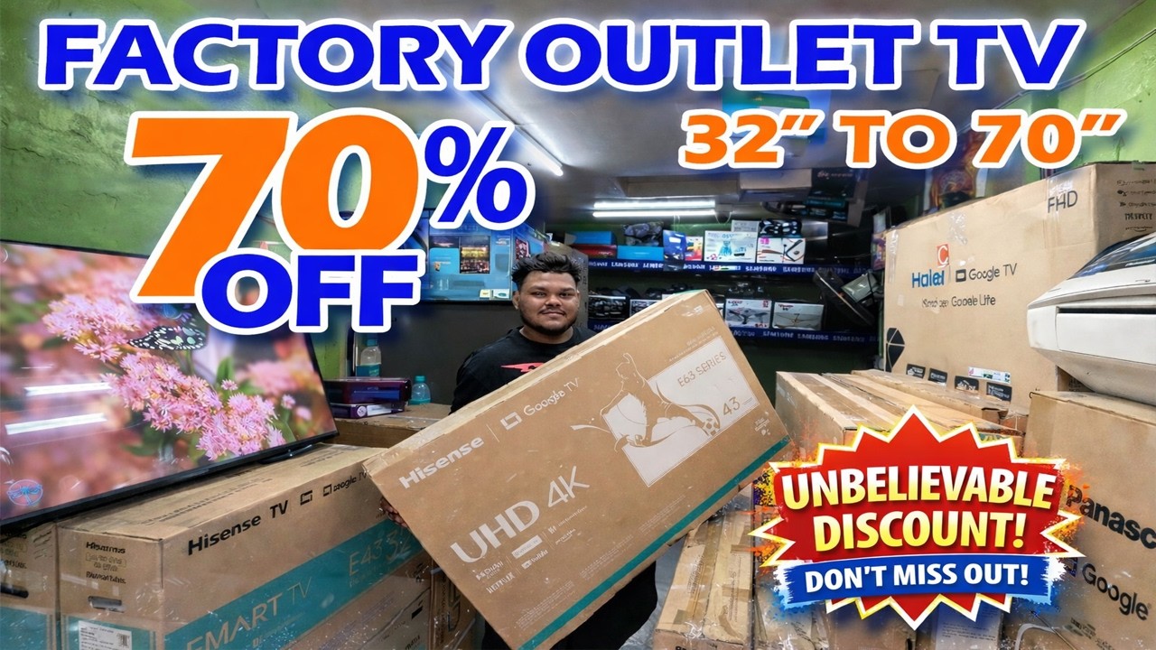 Factory Outlet TV Sale in Kolkata,TV Discount Sale Kolkata,Up to 70% OFF TV Kolkata