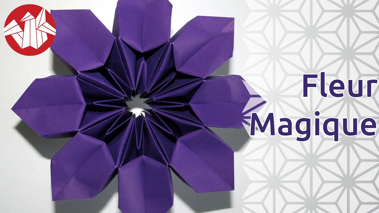 Origami - Fleur Magique - Magic Flower [Senbazuru]