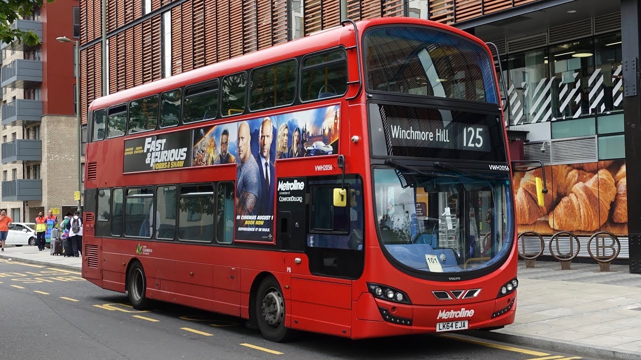 London Buses - Route 125 - Winchmore Hill to Colindale Station