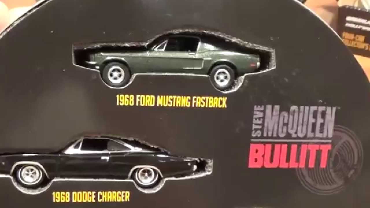 Greenlight Steve McQueen BULLITT 1/64 movie cars!