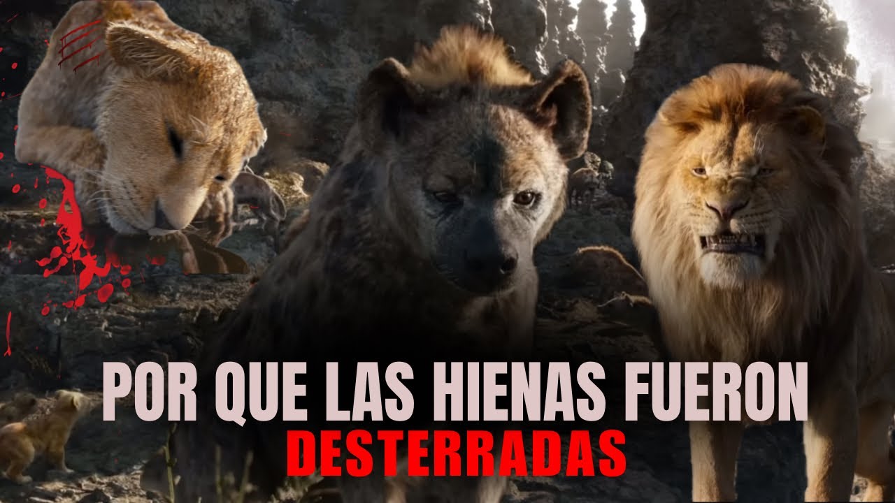 Que hicieron las Hienas para ser desterradas en el Rey Leon | Mufasa Teoria | WhisperYT