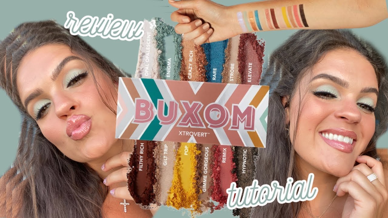 Buxom Xtrovert palette review and lil tutorial