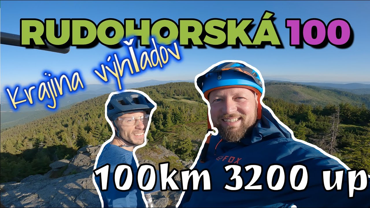 RUDOHORSKÁ 100 - 100 km 3200 up z Rožňavy po Ceste hrdinov SNP do Košíc cykloVLOG