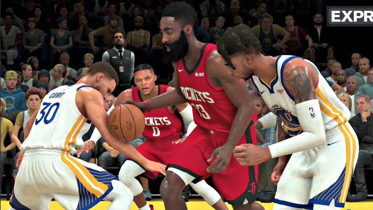 NBA 2K20 Gameplay - Golden State Warriors vs Houston Rockets – NBA 2K20 PS4