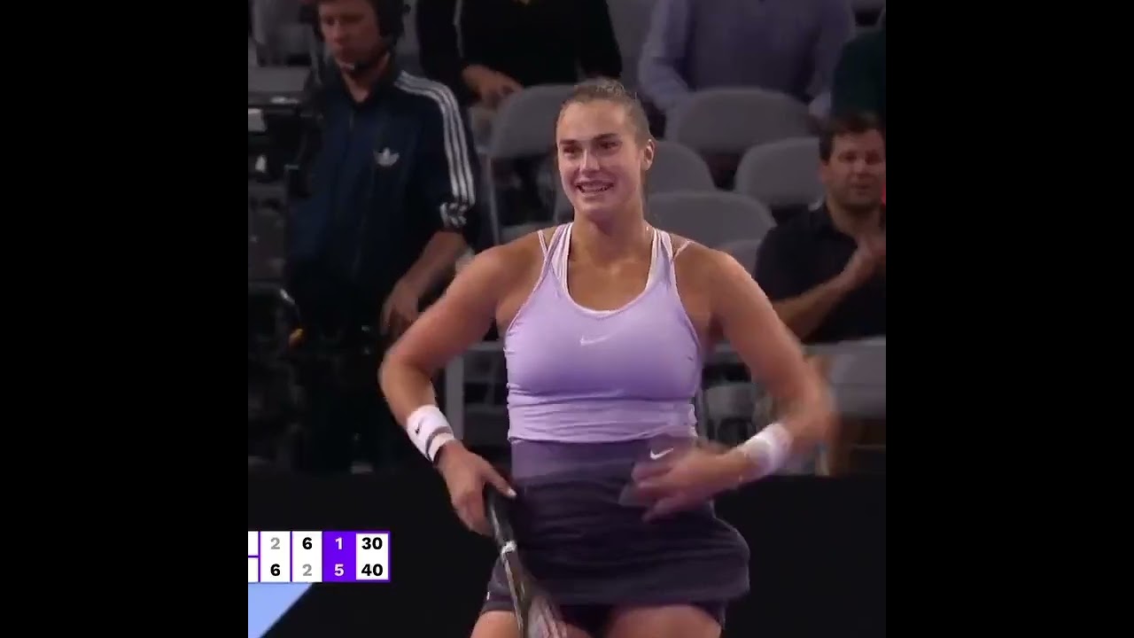 when you beat WORLD NO 1 | ARYNA SABALENKA | IGA SWIATEK | WTA FINALS