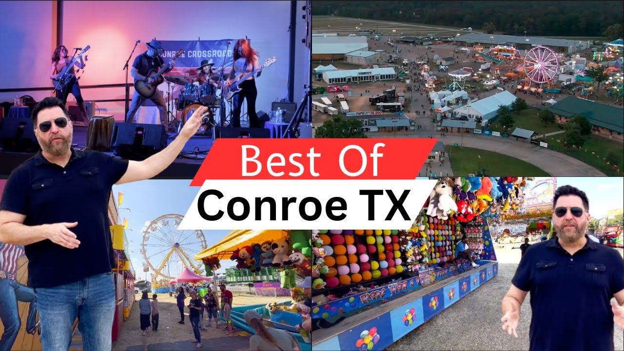 THE TOP 5 CAN'T MISS EVENTS IN CONROE TX-Full Vlog