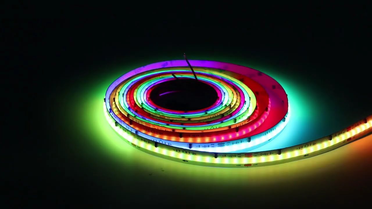 Striscia LED COB IC RGBCCT 24V SPI: effetti Dream Color “dotless” -EXPERT4HOUSE