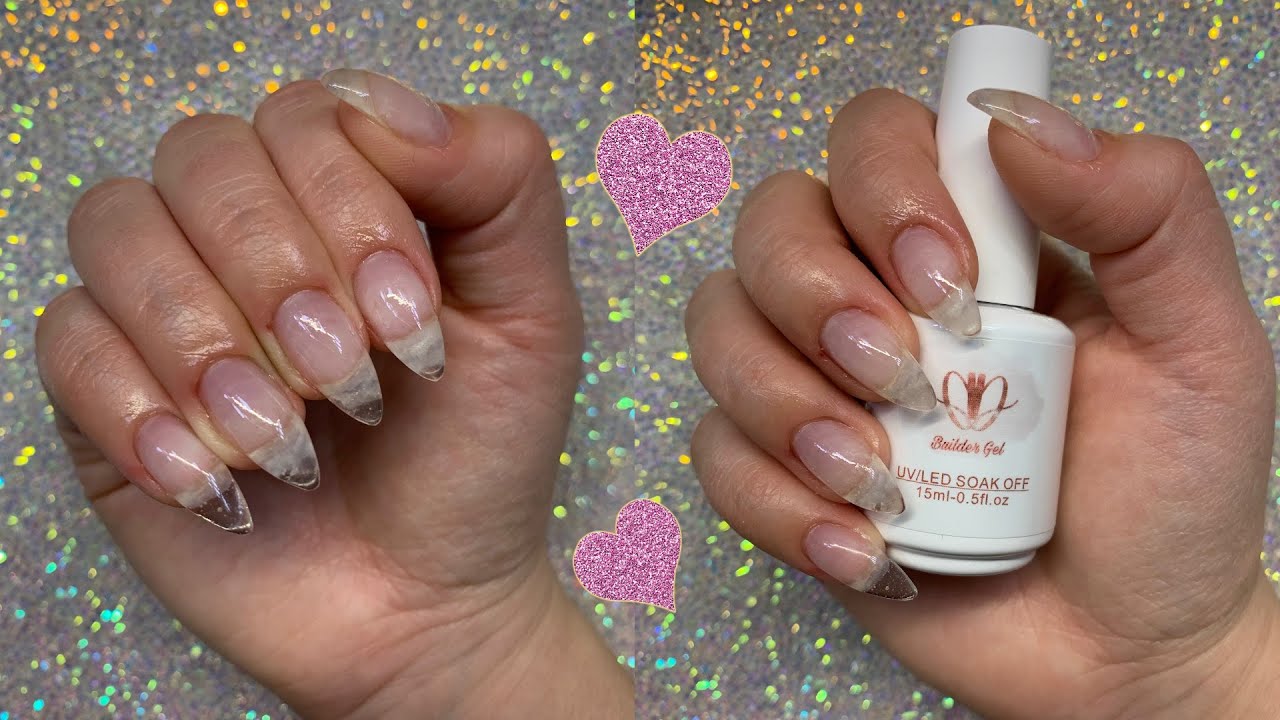 Applying Builder Gel with Nail Forms | Dipped N Dusted Nails