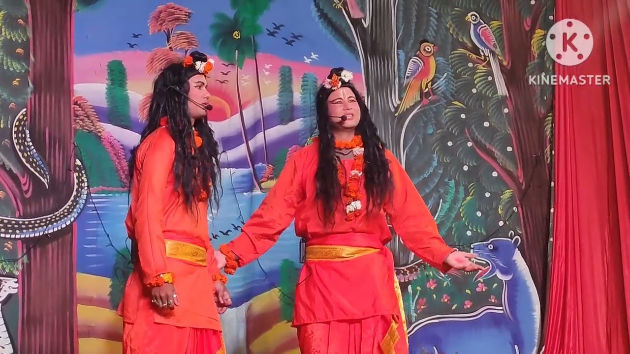 राम और लक्ष्मण ने किया ग़जब। का अभिनय रामलीला मंडली थापला। #garhwaliramleela सुनो जी लखन जो तुम।