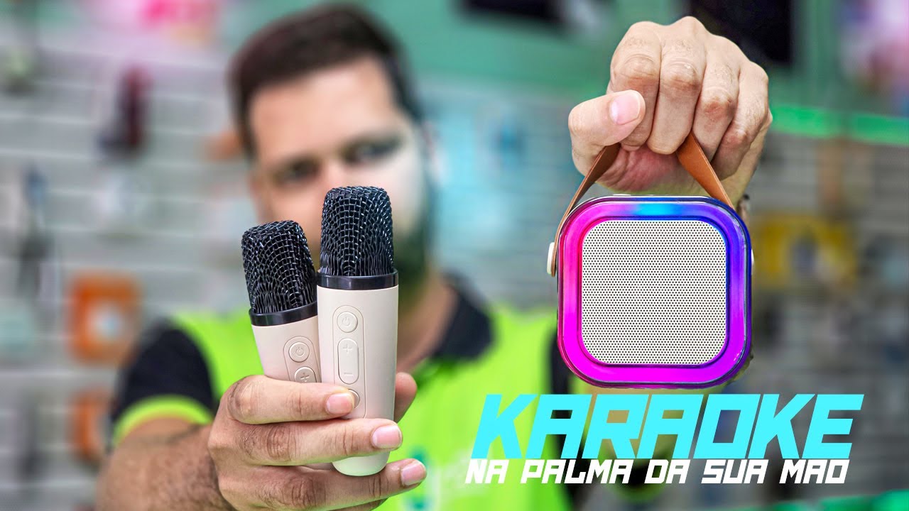 Vale a Pena? Review Completo da Caixa de Som K12 com Karaok&ecirc; e Microfone Sem Fio.
