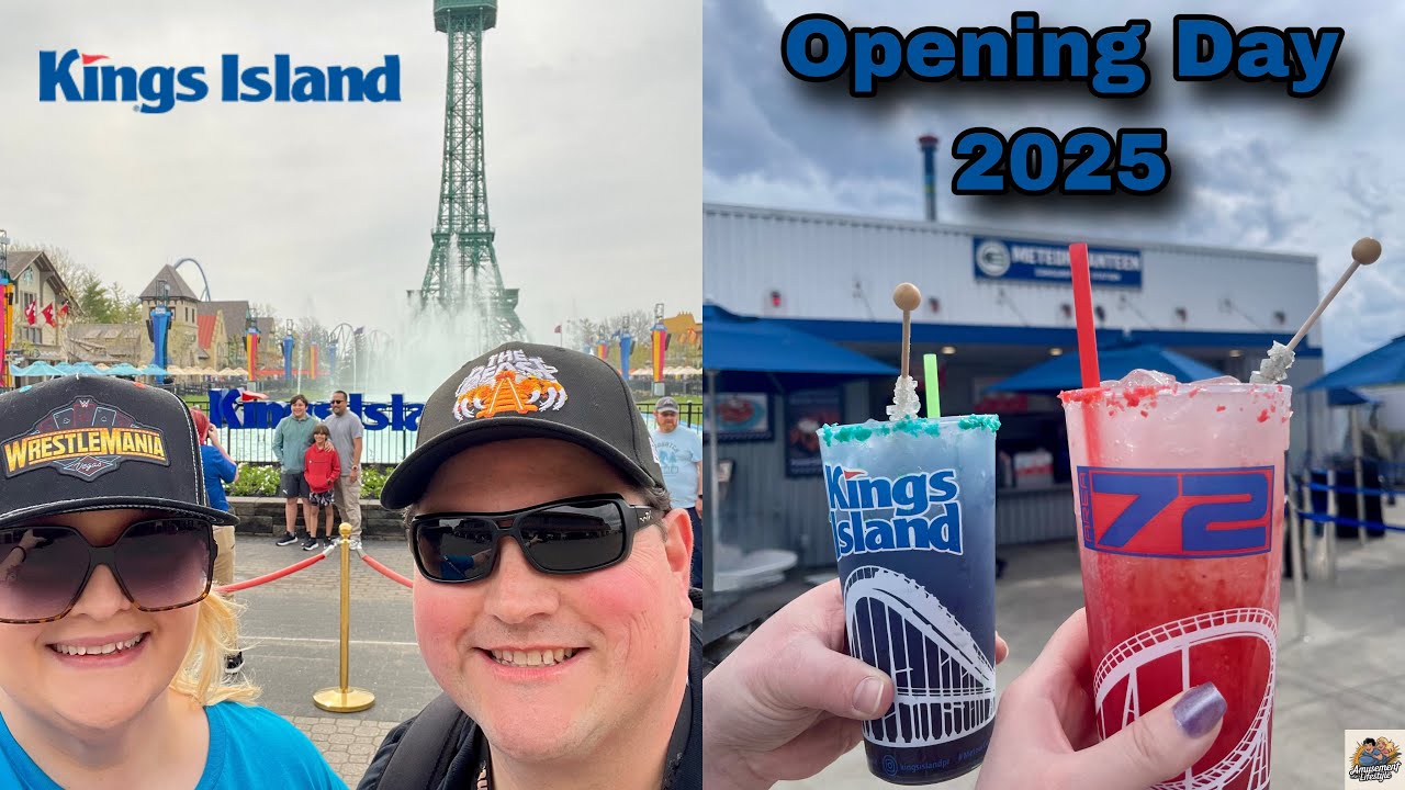 Kings Island 2025 Opening Day