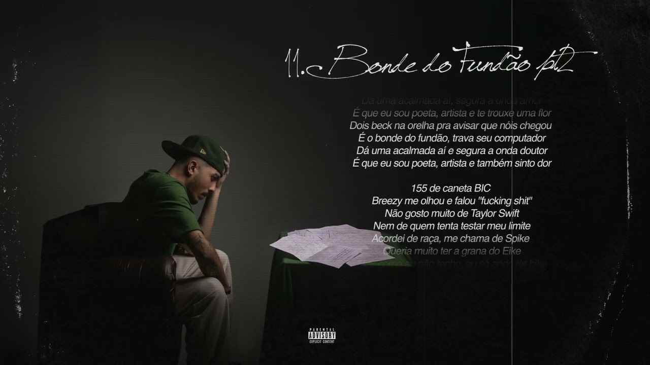 11. Gyylo - Bonde do Fundão, Pt.2 pt. Spike mc (prod.Dubbeatz)(Lyric Video)
