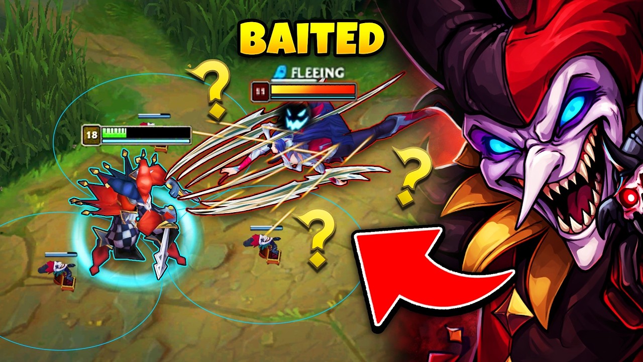 IRELIA FALLS FOR THE OLDEST TRICK IN THE SHACO PLAYBOOK! (BAITED ALL GAME)