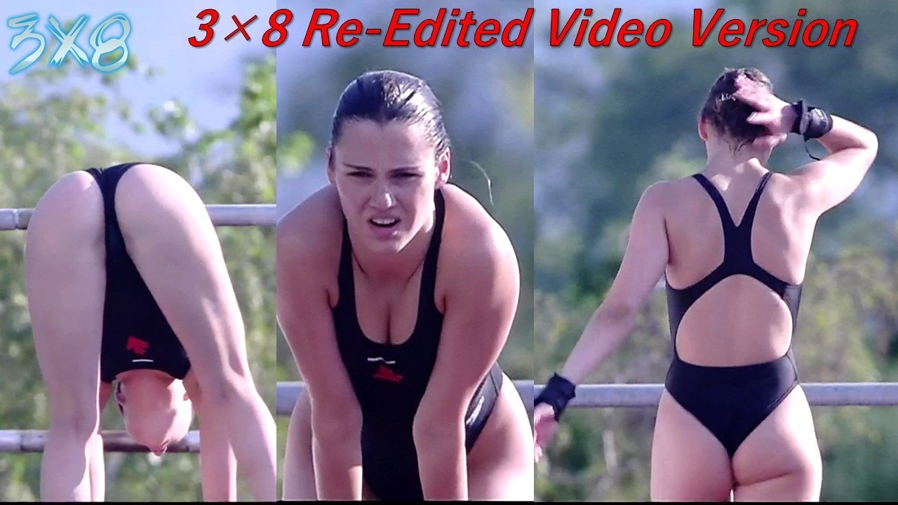 [ 3×8TV Re-Edited version ]Women's Diving | Tatiana Conn | Beautiful Canadian Diver