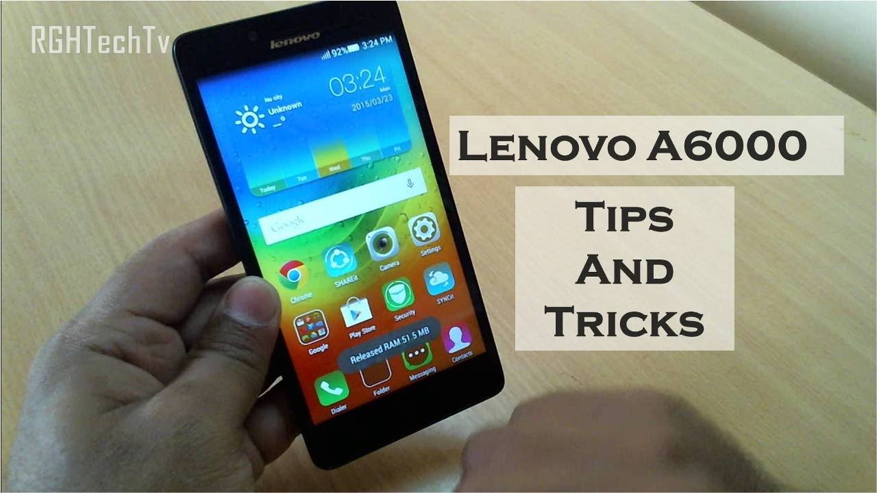 Lenovo a6000 Tips and Tricks | Features Overview