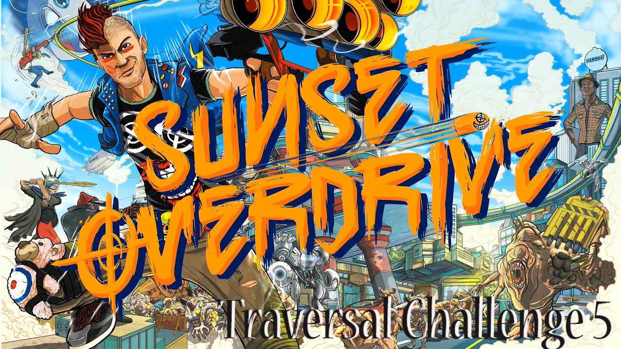 Sunset Overdrive - Traversal Challenge 5 -Xbox One