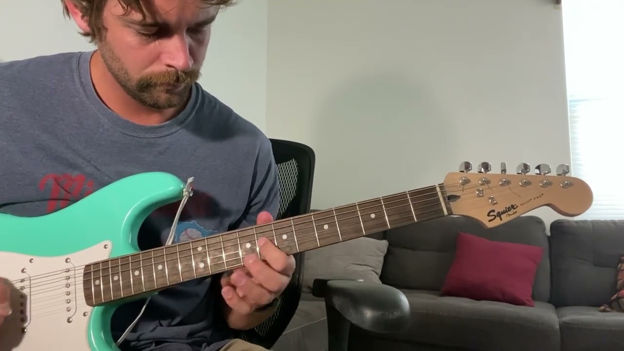 JMSN- Love 2 U guitar solo cover