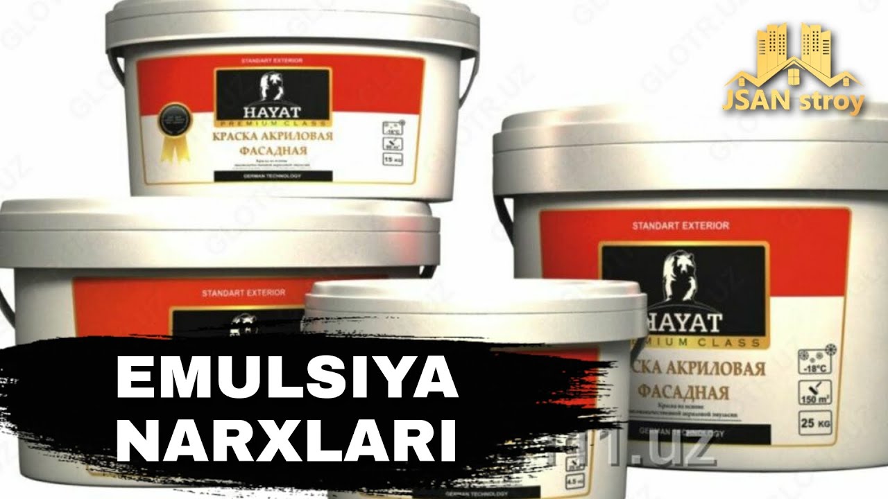 2022-YILDA EMULSIYA NARXLARI