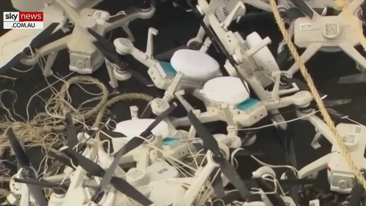 Drones dive into Yarra River adds to Melbourne's difficult week