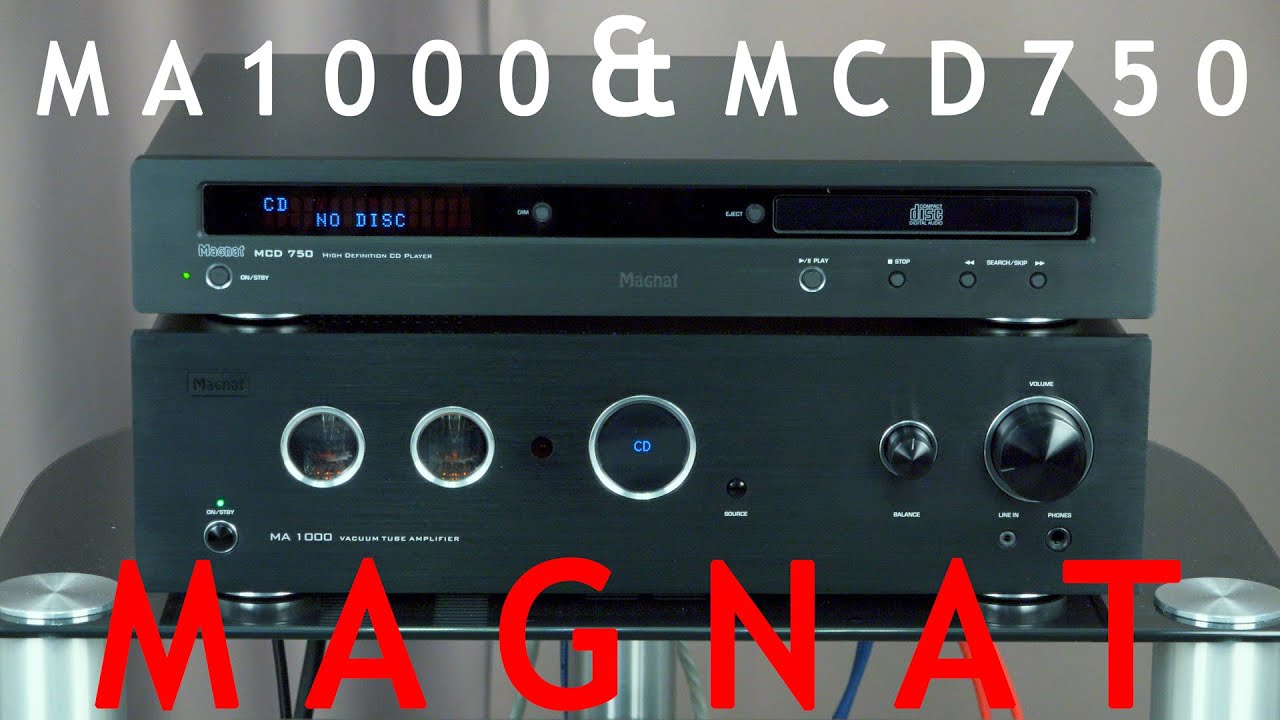 Magnat MA1000 &  MCD750