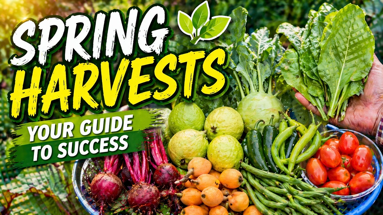 Massive Spring Harvest! California Garden Tour 2026
