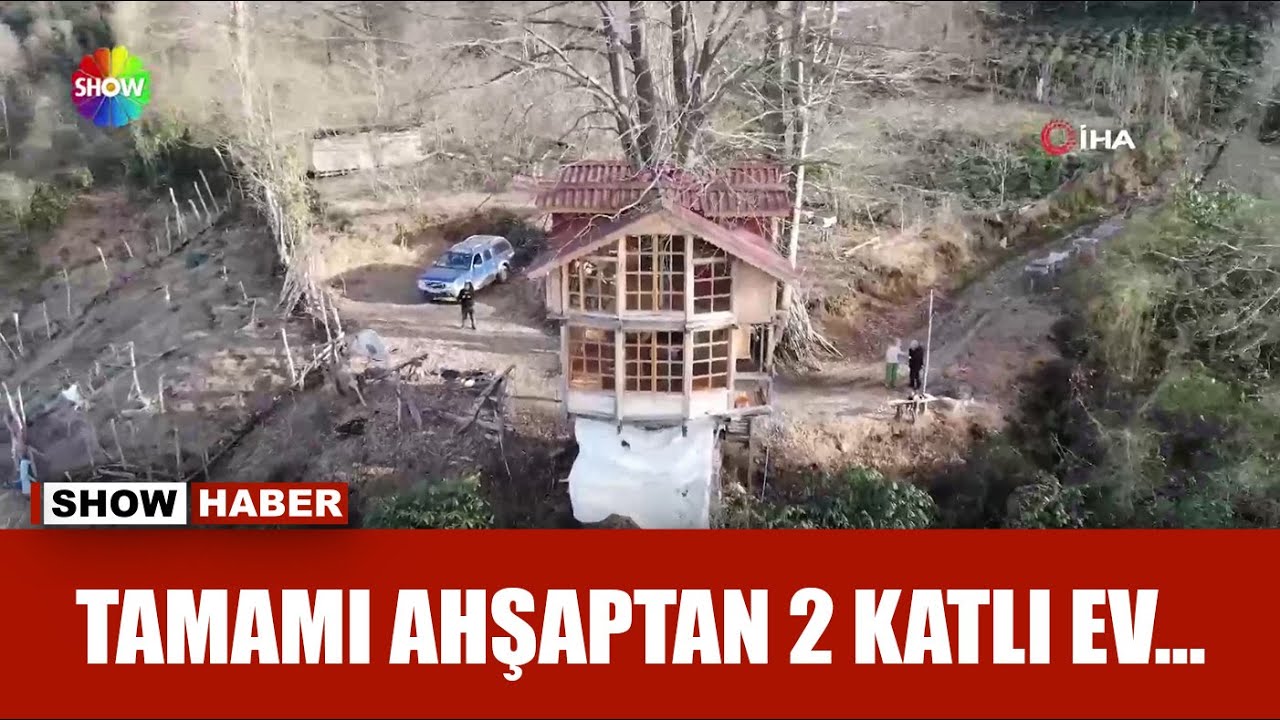 150 yıllık ağaca ev yaptı!