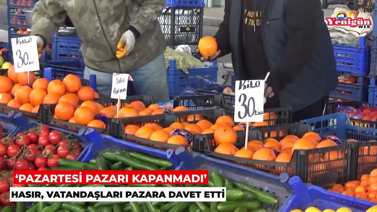 ‘Pazartesi pazarı kapanmadı’