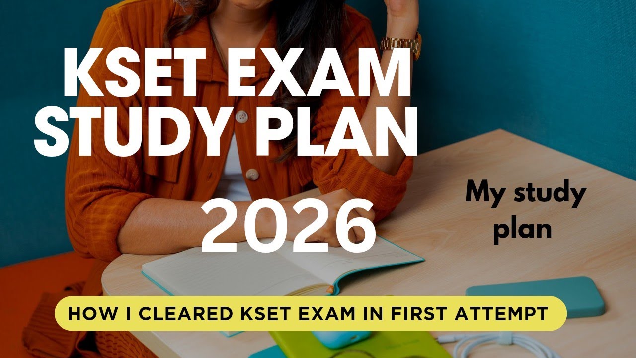 2026 KSET and NET Exam study plan | My exam study plan | how to clear kset and net exam |#kset #exam