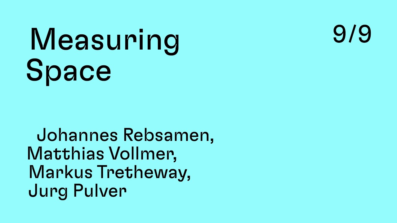 What is Next? 9/9: Matthias Vollmer, Johannes Rebsamen, Markus Tretheway & Jürg Pulver