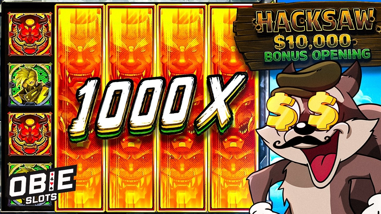 I SPENT $10,000+ ON THE MOST POPULAR HACKSAW SLOTS! (BONUS OPENING)