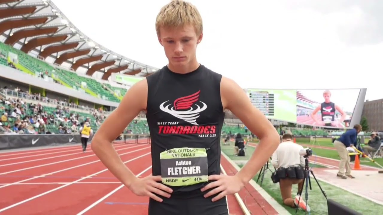 Andrew Jones June 2025 Nike Outdoor Nationals 400mh Finals (50.66 sec) Stadium Video