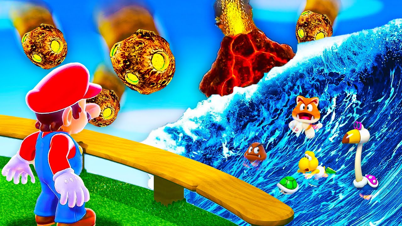Mario 3D World, aber mit NATURKATASTROPHEN...