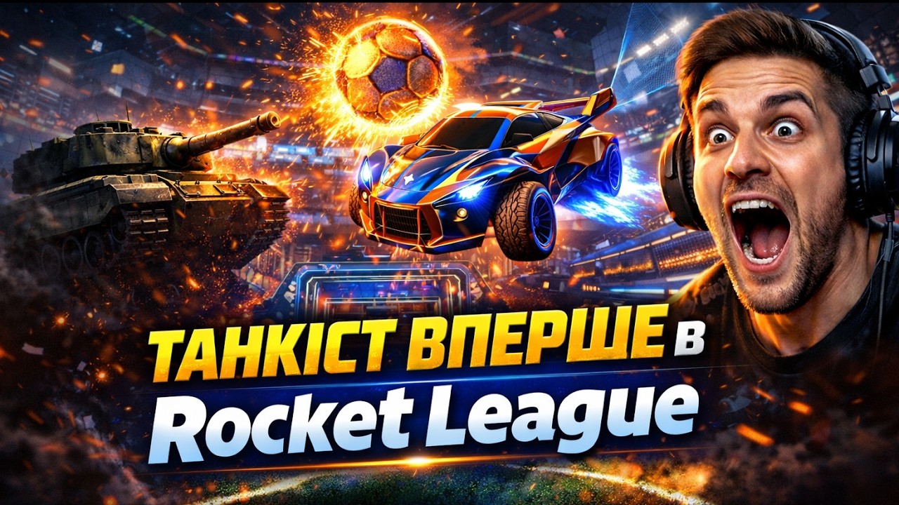 ГРАЮ в Rocket League ВПЕРШЕ як НУБ 🏎️
