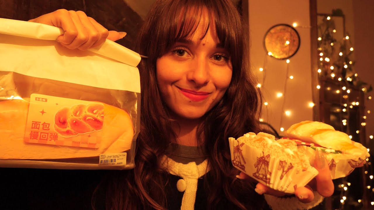ASMR - Une vendeuse de brioches bien bizarre... mais ok 🍞