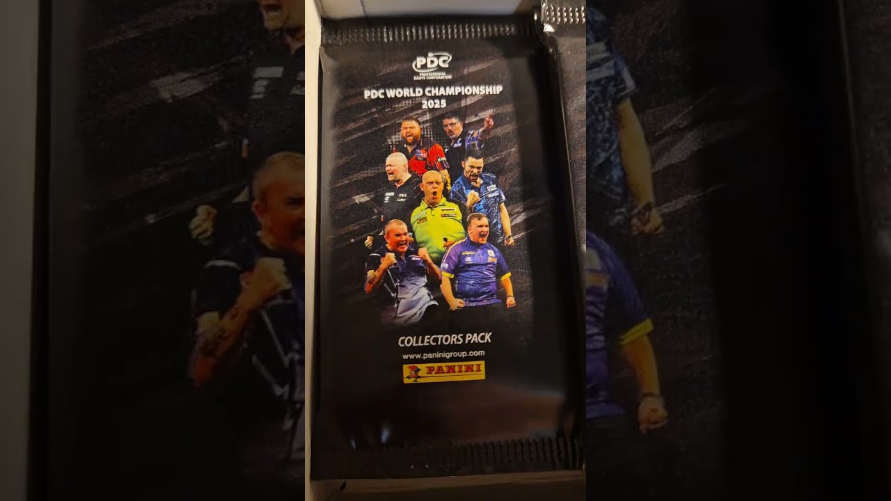 Infók a PDC World Championship Darts kártyákról & break #panini #cards #pdc #break #tradecard