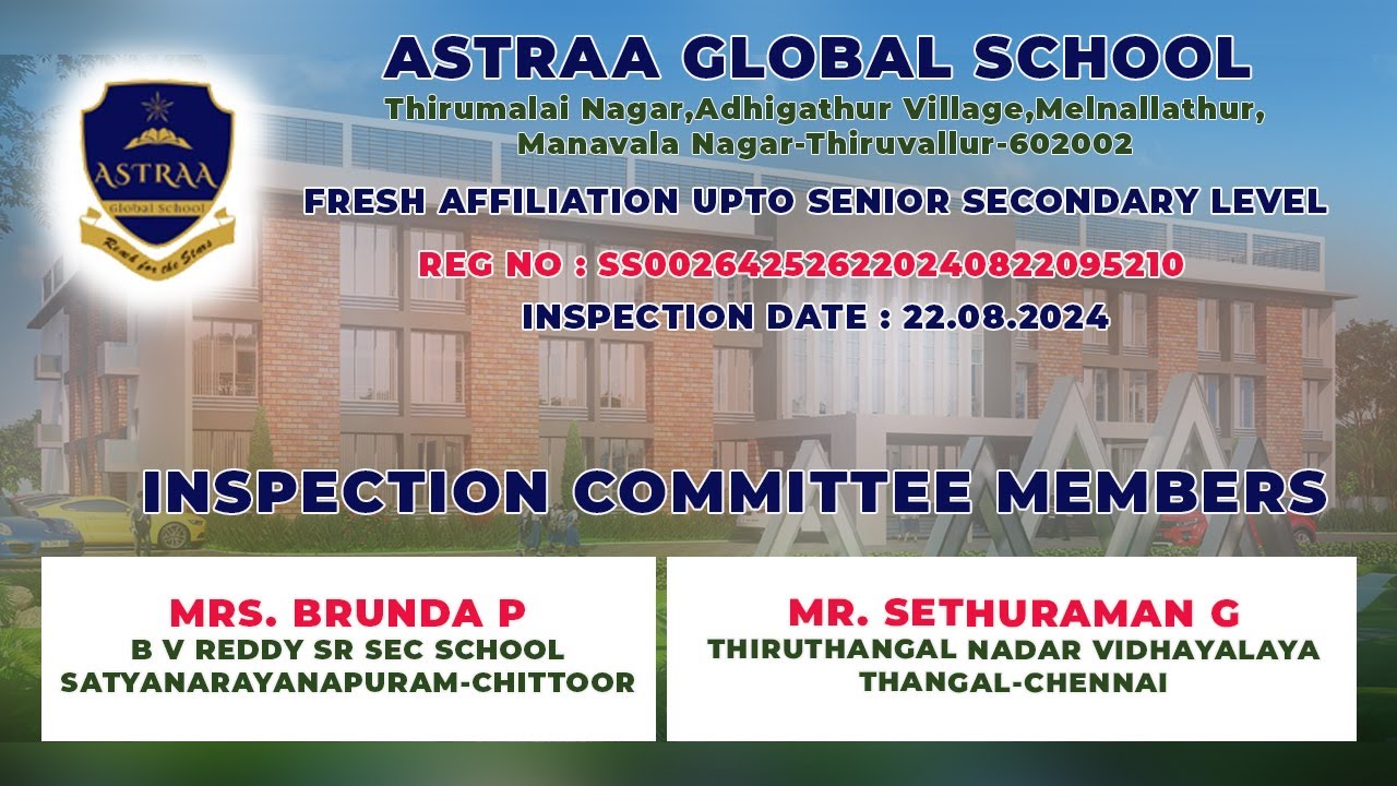 ASTRAA GLOBAL SCHOOL - THIRUVALLUR