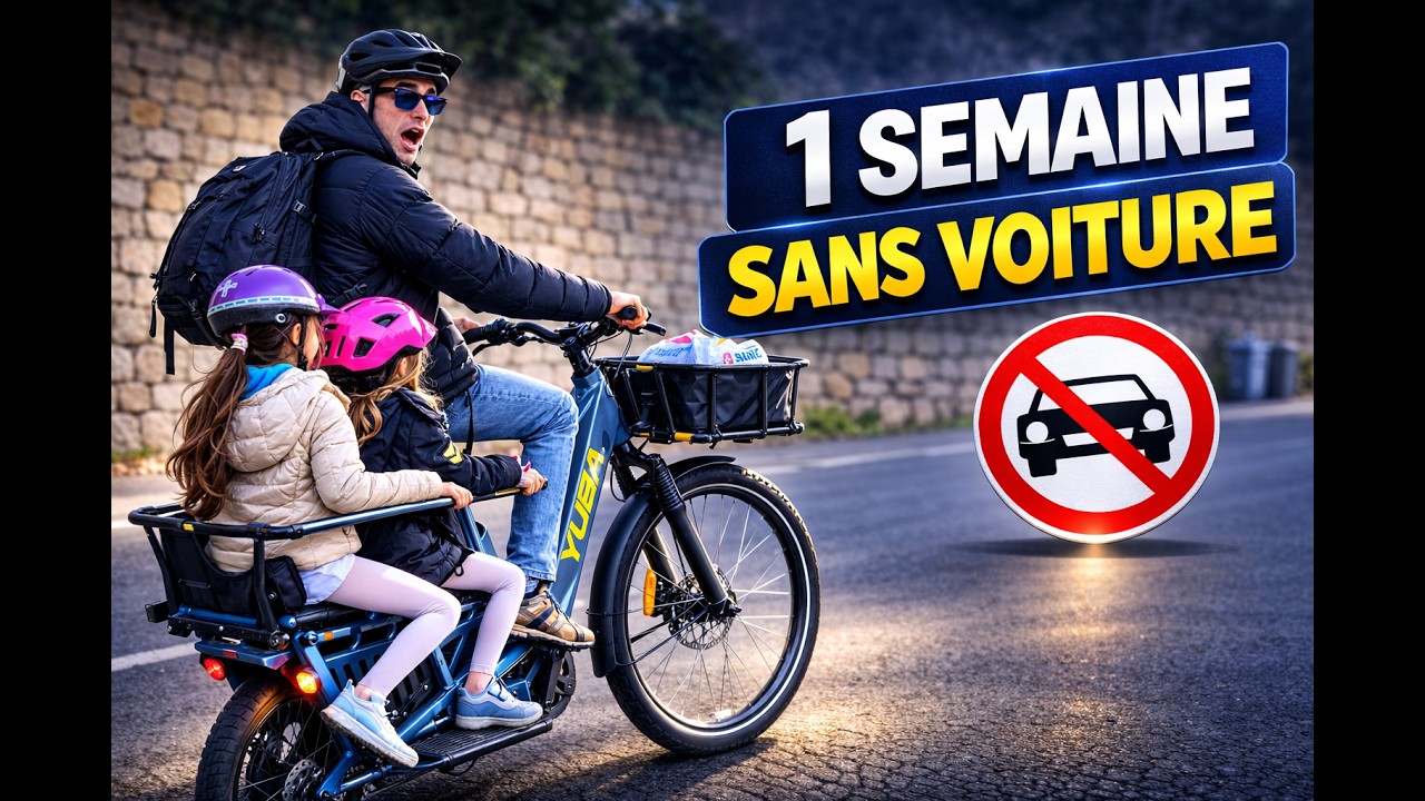 Je remplace ma voiture pendant 1 semaine (par un vélo longtail)