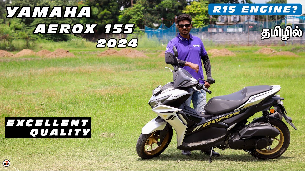 Yamaha Aerox 155 Detailed Review in Tamil | இதை யாரு வாங்கலாம் ? | B4Choose