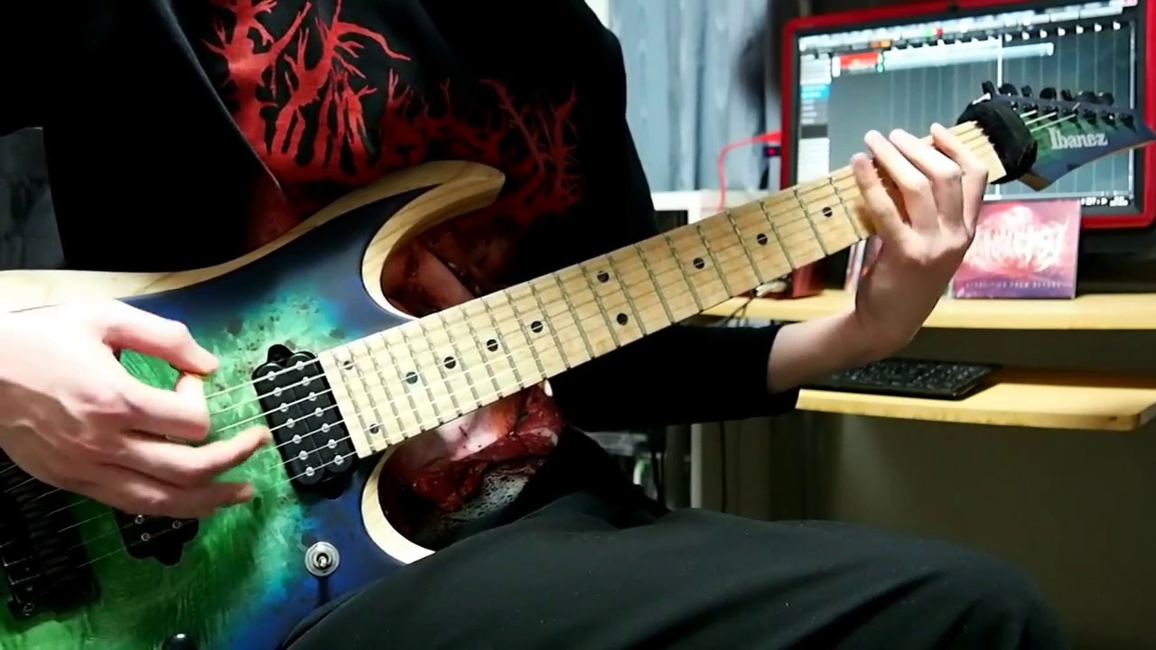 Analepsy - Colossal Human Consumption(Guitar Cover)