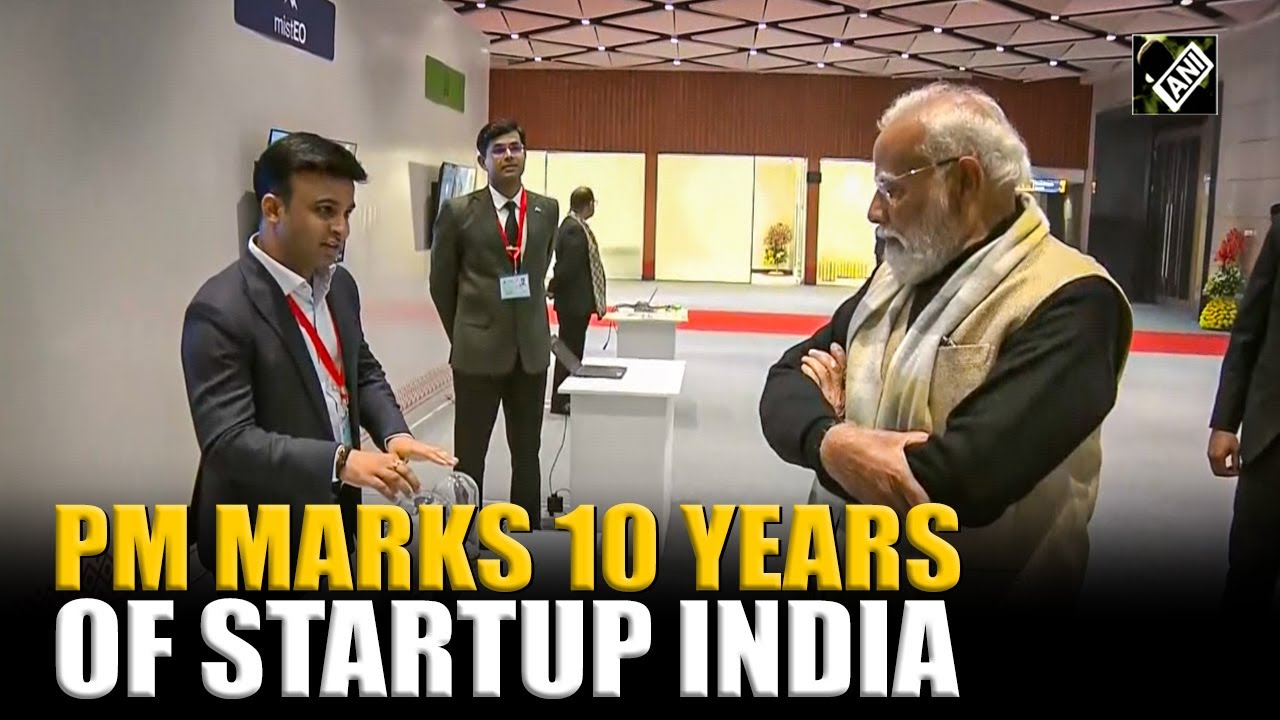 National Startup Day 2026: PM visited Startup India exhibition marking a decade of Startup India