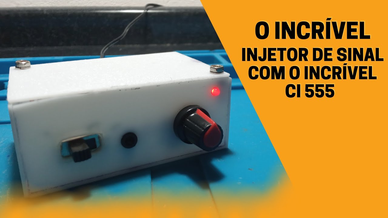 injetor de sinal de 10hz a 10.000hz com ci 555