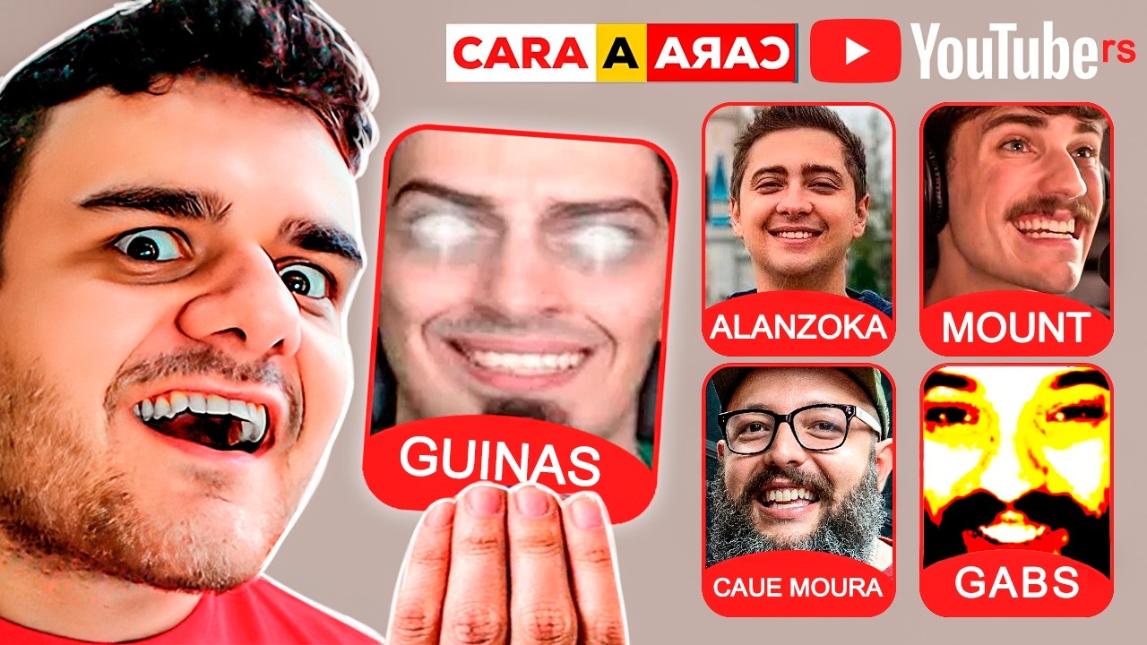 CAÍRAM NA MINHA ARMADILHA NO CARA-A-CARA DOS YOUTUBERS