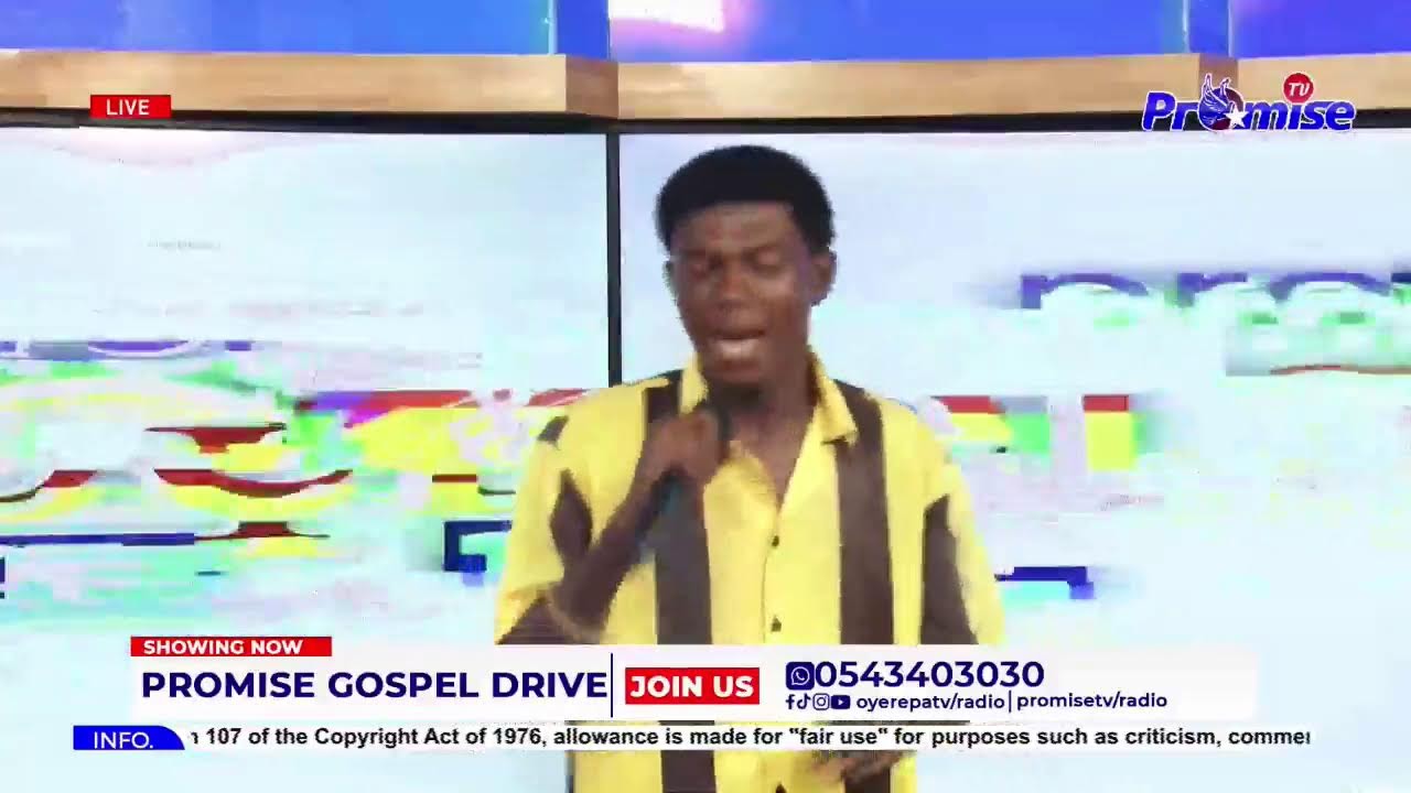 Promise Gosple Drive is live with De Grand Fada Someso on Promise Radio/Tv. || 09-01-2026