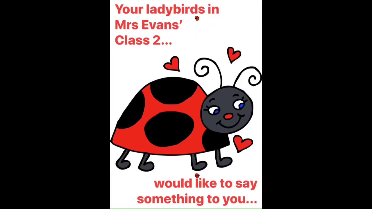 Class 2 - Ladybirds - Blaengwawr Primary - Lockdown 2020