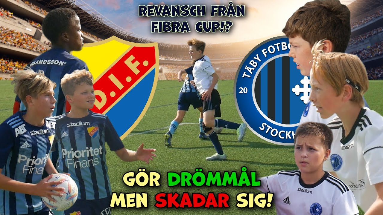 MOVITZ GÖR ETT DRÖMMÅL MOT DJURGÅRDEN!! *LAGET VI MÖTTE I FIBRA CUP* | Djurgårdens IF-Täby FK (P09)